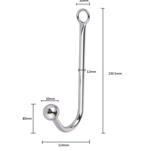 Beaded Hook with Collar 5334 Elegant Cuffs Anal and 0114